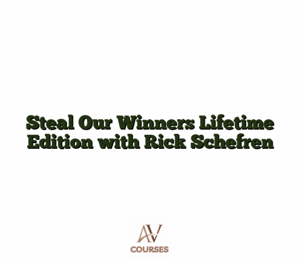 Steal Our Winners Lifetime Edition with Rick Schefren