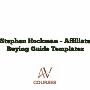 Stephen Hockman - Affiliate Buying Guide Templates