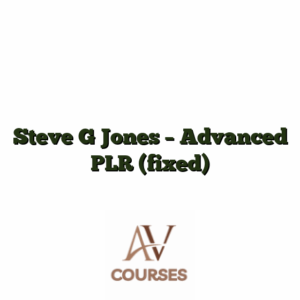Steve G Jones - Advanced PLR (fixed)