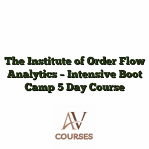 The Institute of Order Flow Analytics - Intensive Boot Camp 5 Day Course