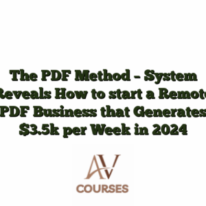 The PDF Method - System Reveals How to start a Remote PDF Business that Generates $3.5k per Week in 2024