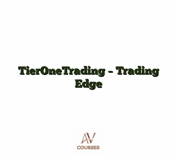 TierOneTrading - Trading Edge