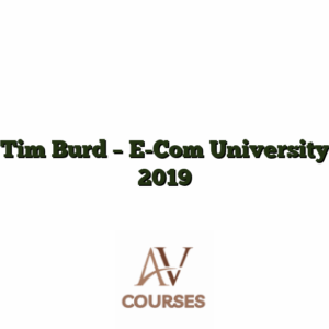 Tim Burd - E-Com University 2019