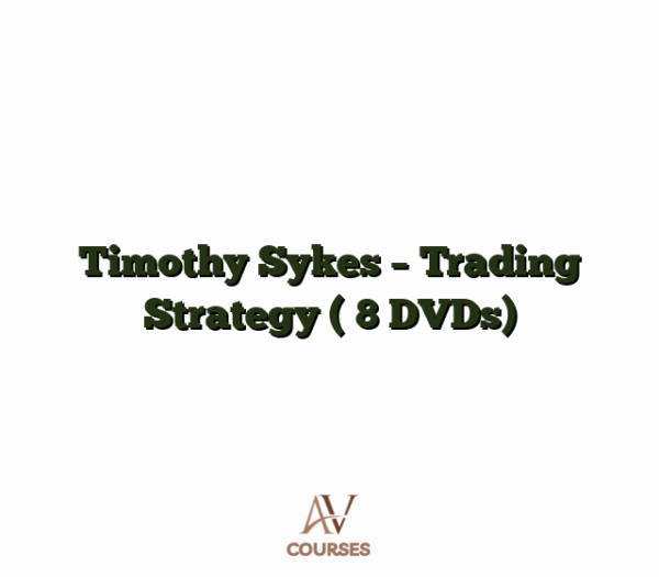 Timothy Sykes - Trading Strategy ( 8 DVDs)