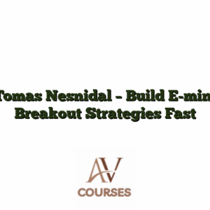 Tomas Nesnidal - Build E-mini Breakout Strategies Fast