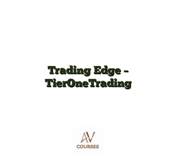 Trading Edge - TierOneTrading