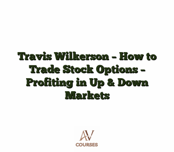 Travis Wilkerson - How to Trade Stock Options - Profiting in Up & Down Markets