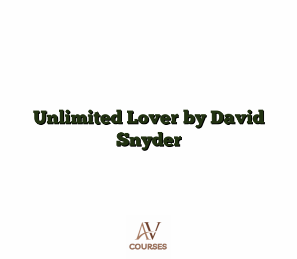 Unlimited Lover by David Snyder