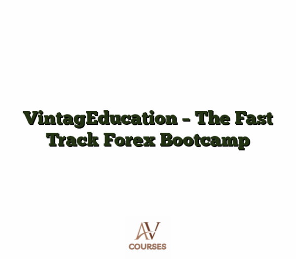 VintagEducation - The Fast Track Forex Bootcamp