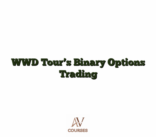 WWD Tour's Binary Options Trading