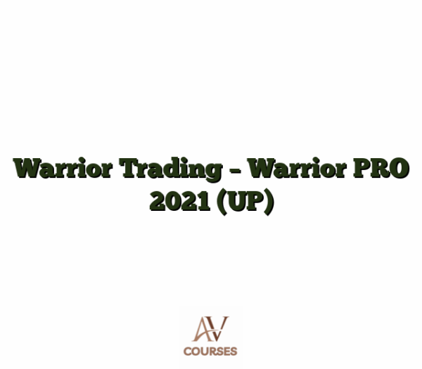 Warrior Trading - Warrior PRO 2021 (UP)