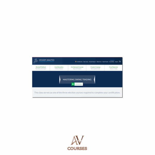 Wyckoff Analytics - Mastering Swing Trading