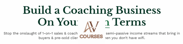 Zac Hansen - Build a Coaching Business On Your Own Terms