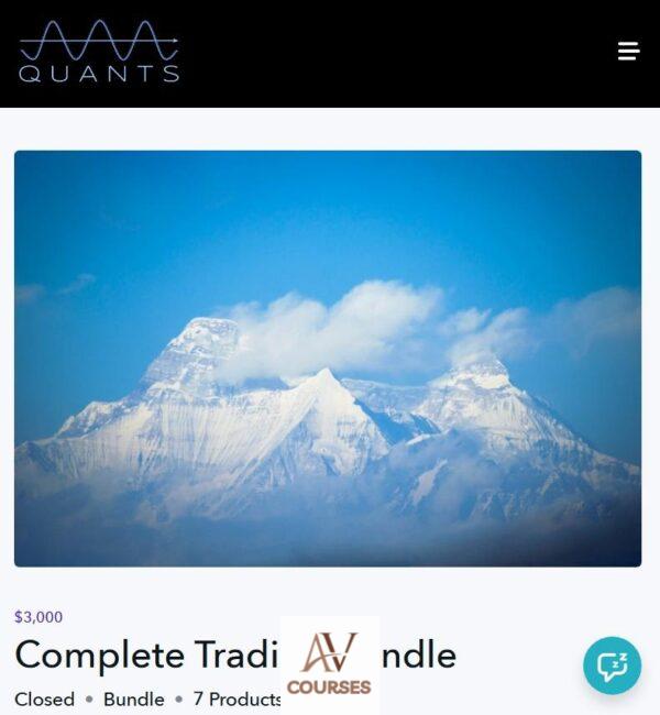 AAA Quants - Complete Trading Bundle (7 Courses)
