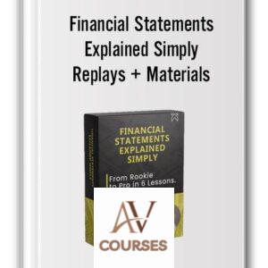 Financial Statements Explained Simply – Replays + Materials