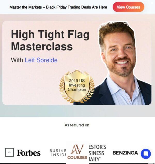 High Tight Flag Masterclass with Leif Soreide