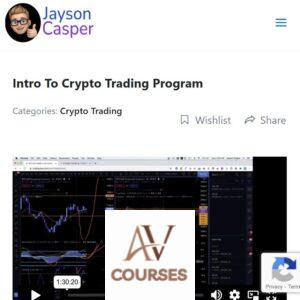 Jayson Casper - Intro to Crypto Trading Program