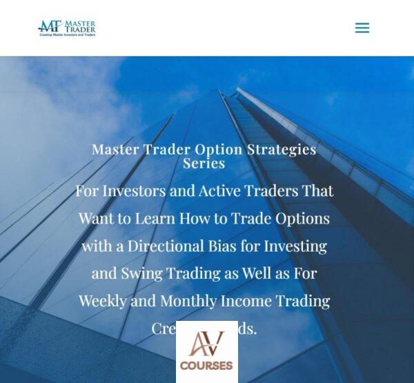 Master Trader - Options Strategies Series for Investors and Active Traders