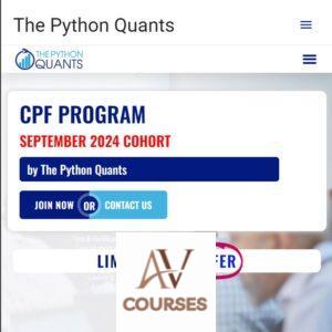 Python Quants - Certificate in Python for Finance (CPF) Program