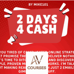 Mike101 - 2 DAYS 4 CASH - $1,652 IN PURE PROFIT WITH 2 EMAILS SENT